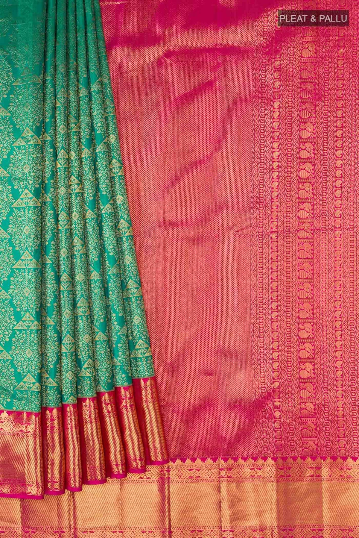 Green Kanchipuram Silk Saree