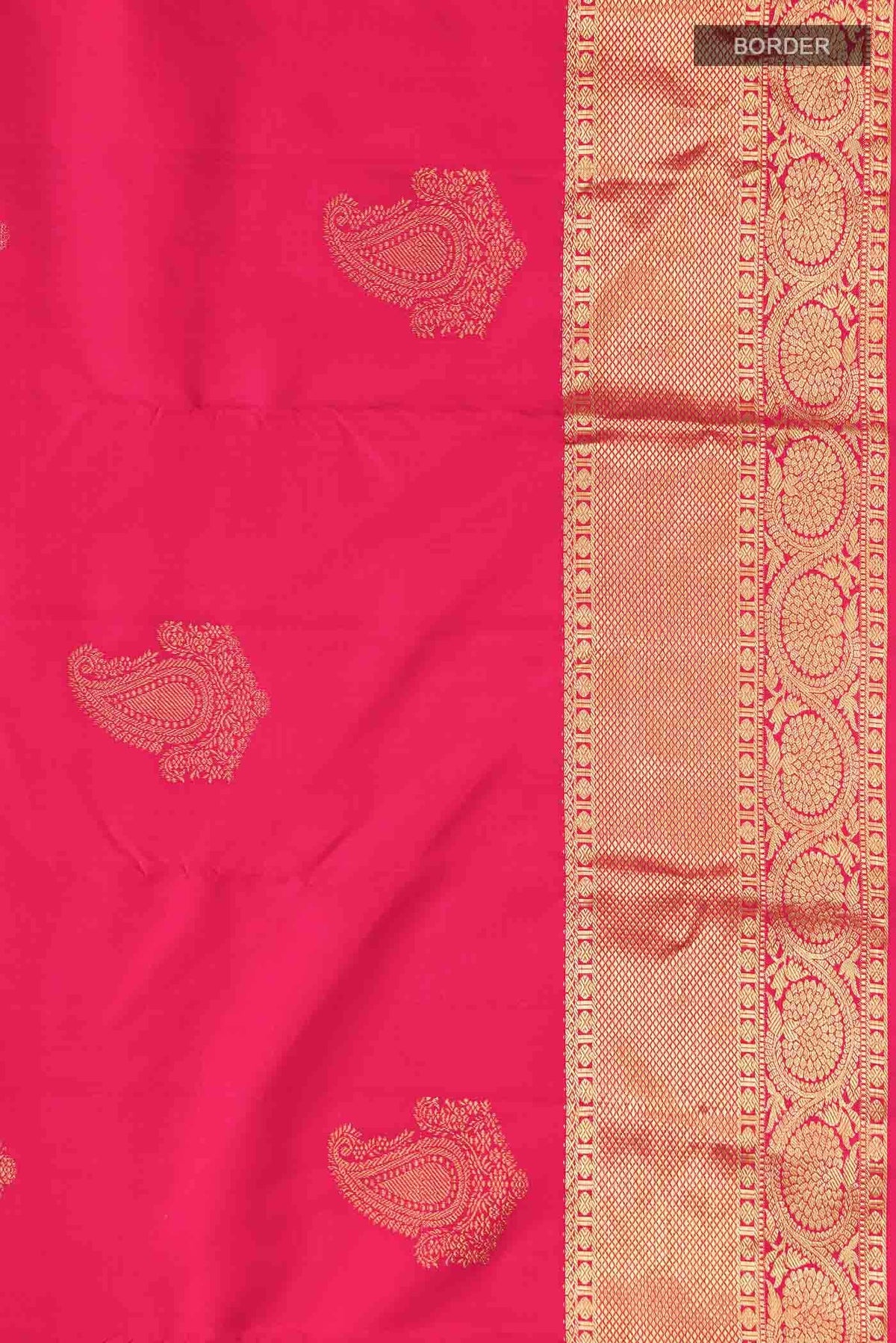 Pink Kanchipuram Silk Saree