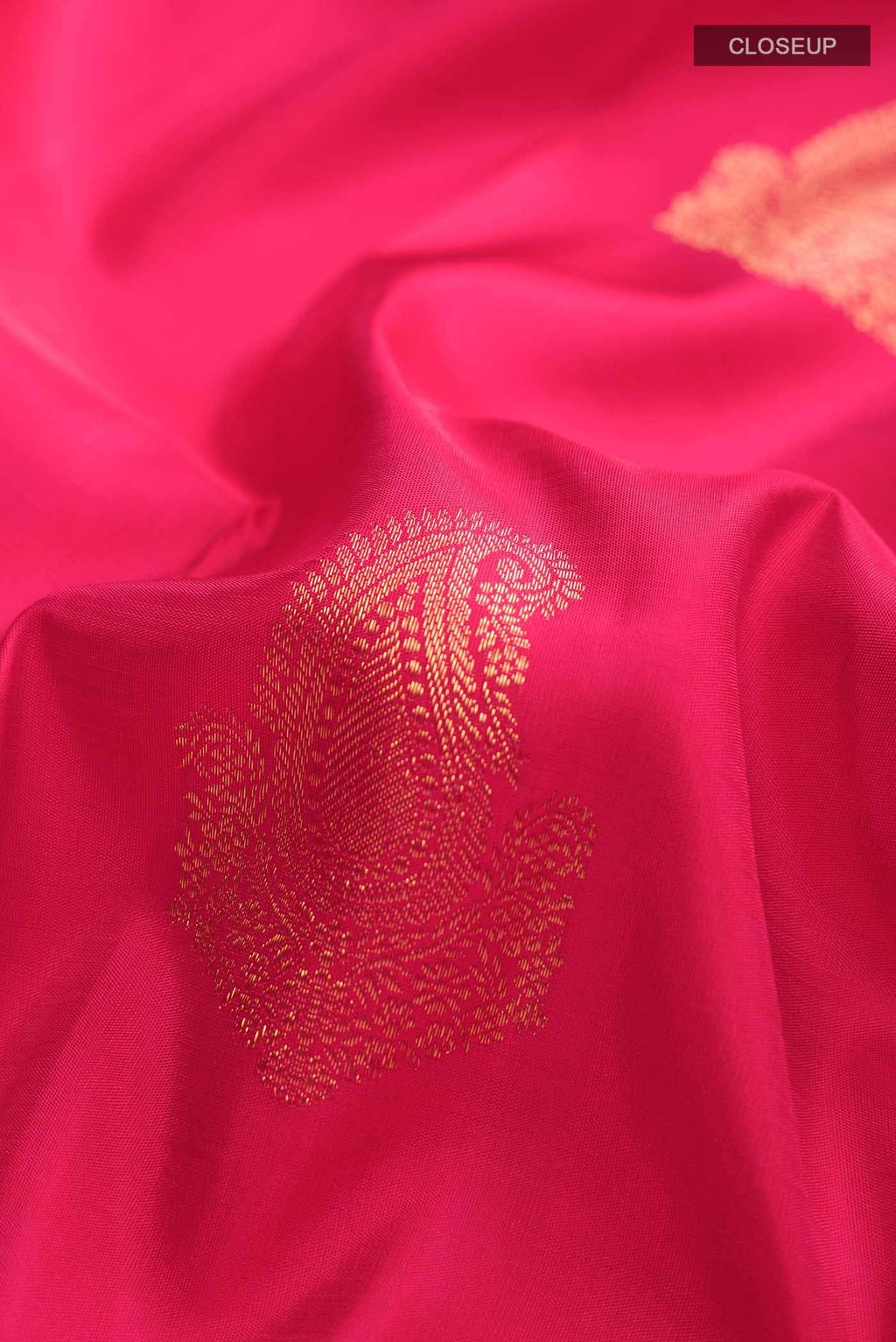 Pink Kanchipuram Silk Saree