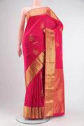 Pink Kanchipuram Silk Saree