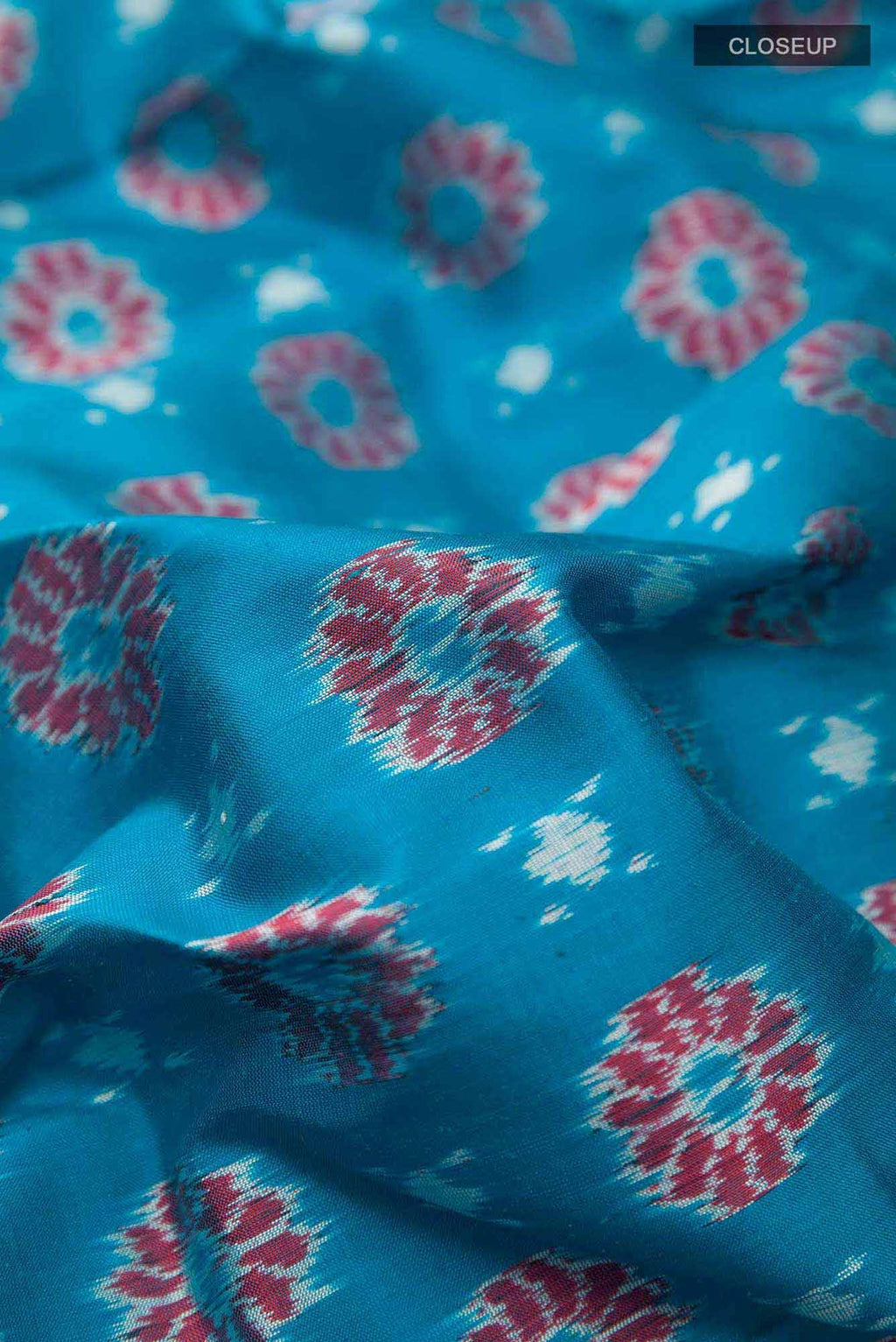 Blue Orissa Silk Saree