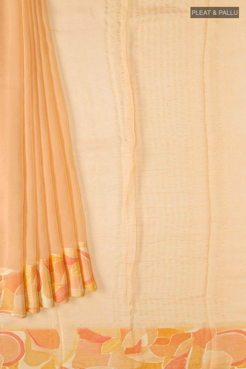 Sandal Mysore Chiffon Saree