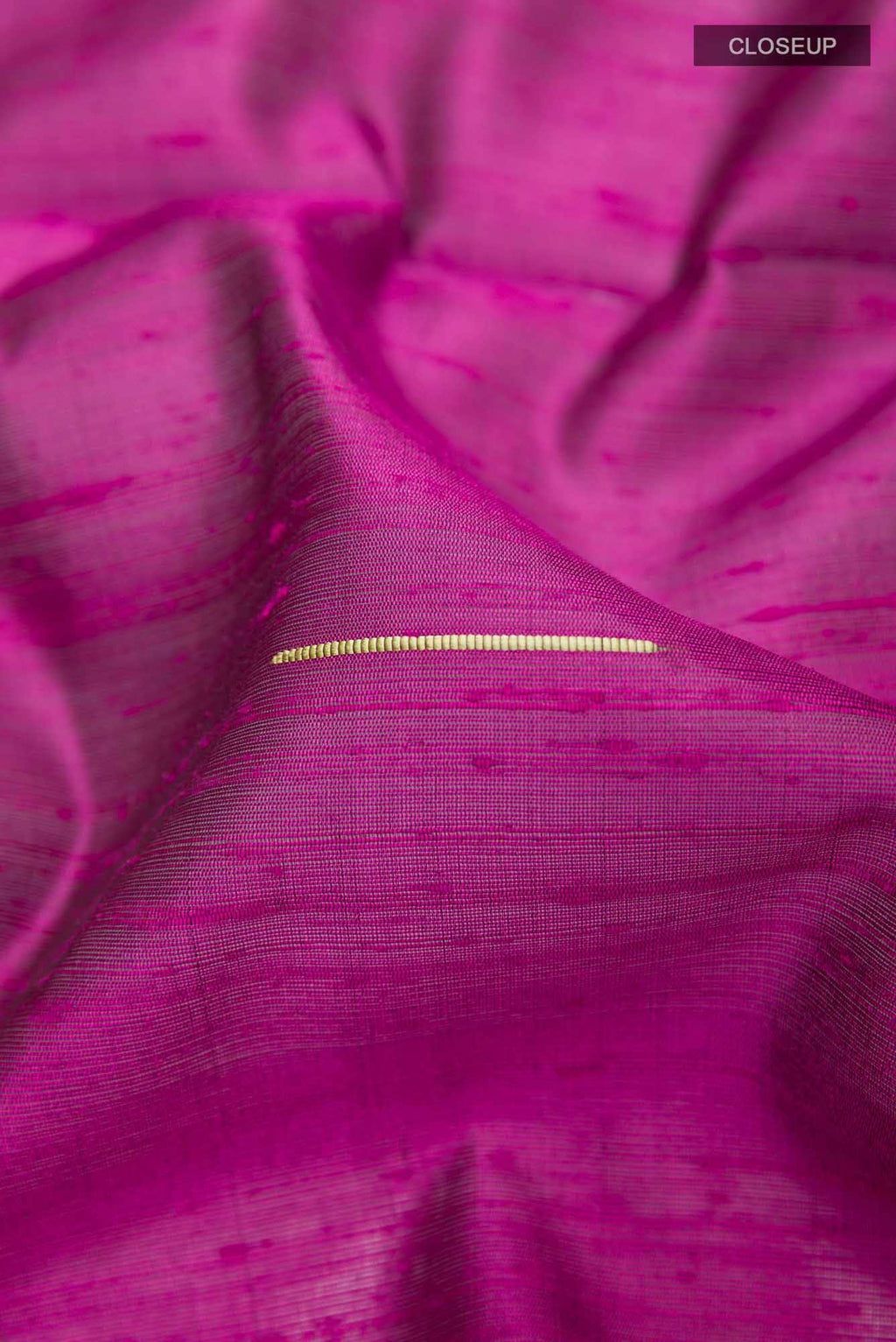 Magenta Raw Silk Saree