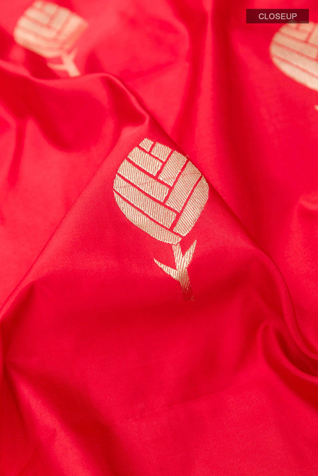 Red Banarasi Silk Saree
