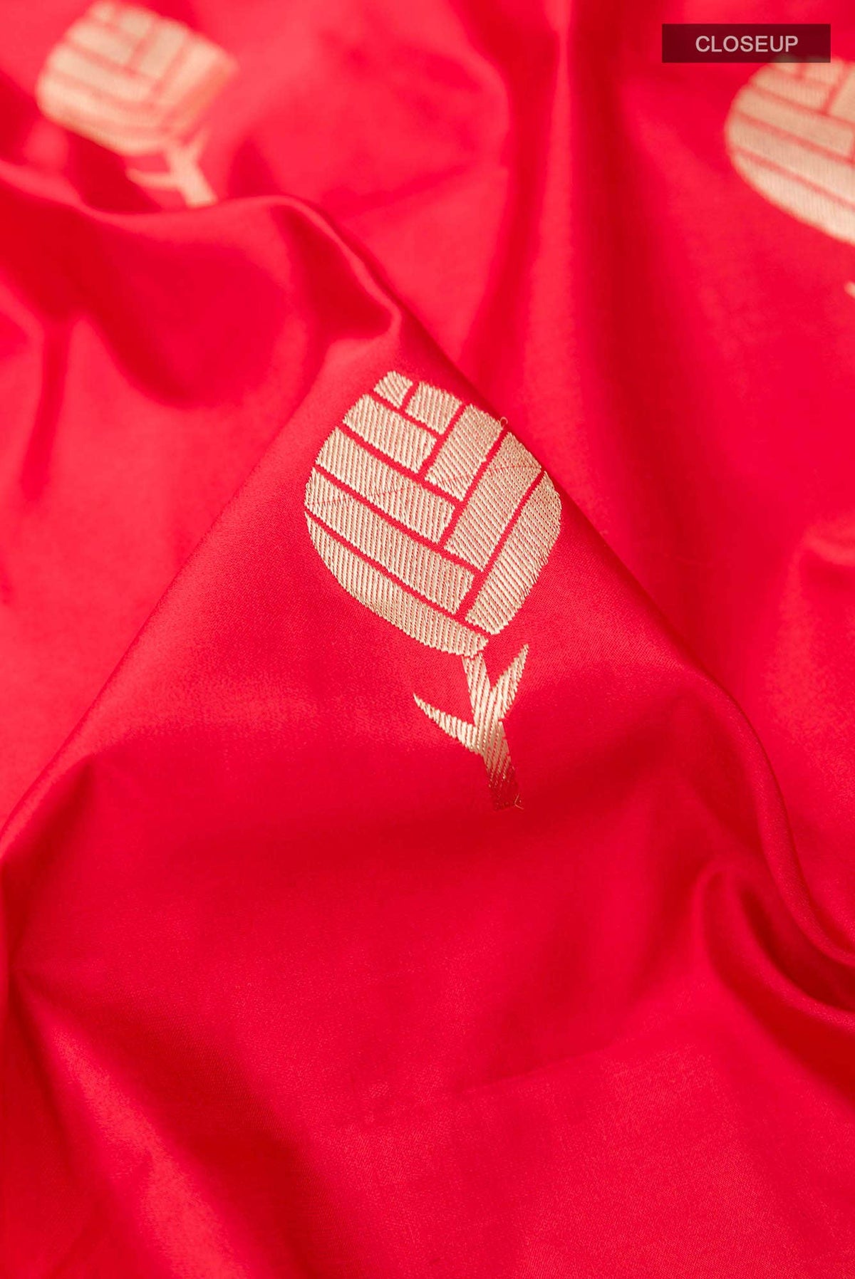 Red Banarasi Silk Saree
