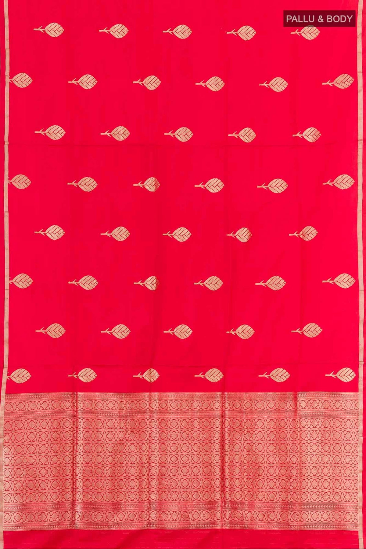 Red Banarasi Silk Saree
