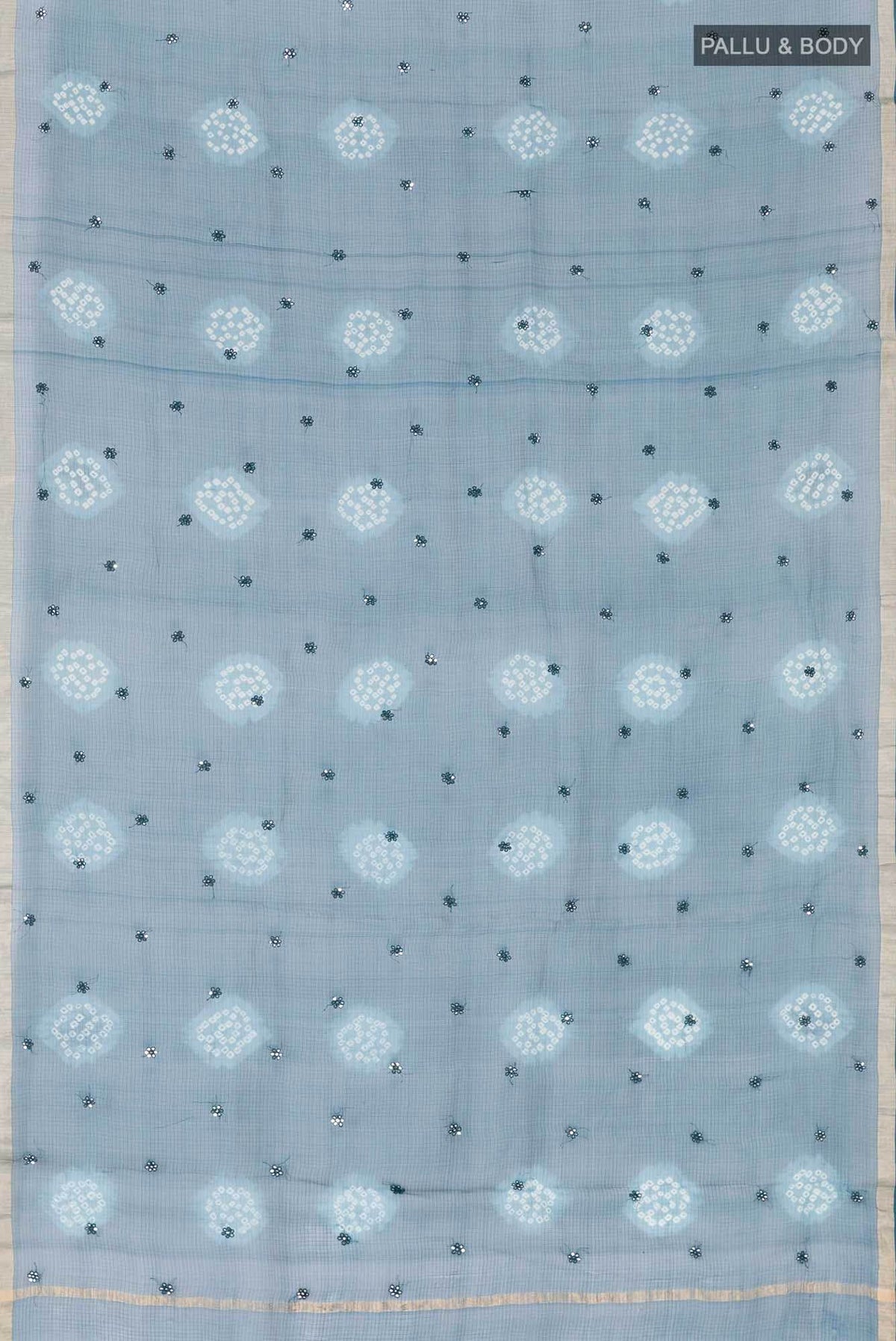 Blue Kota Silk Saree