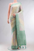 Multi Satin Silk Saree