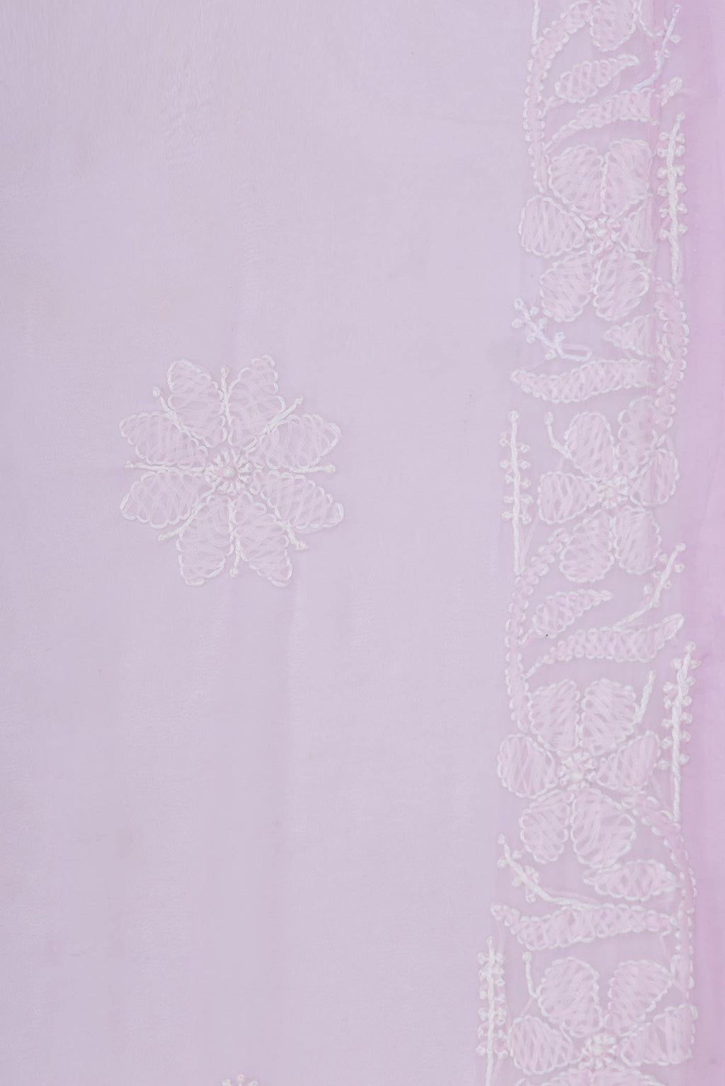 Pink Mysore Georgette Saree