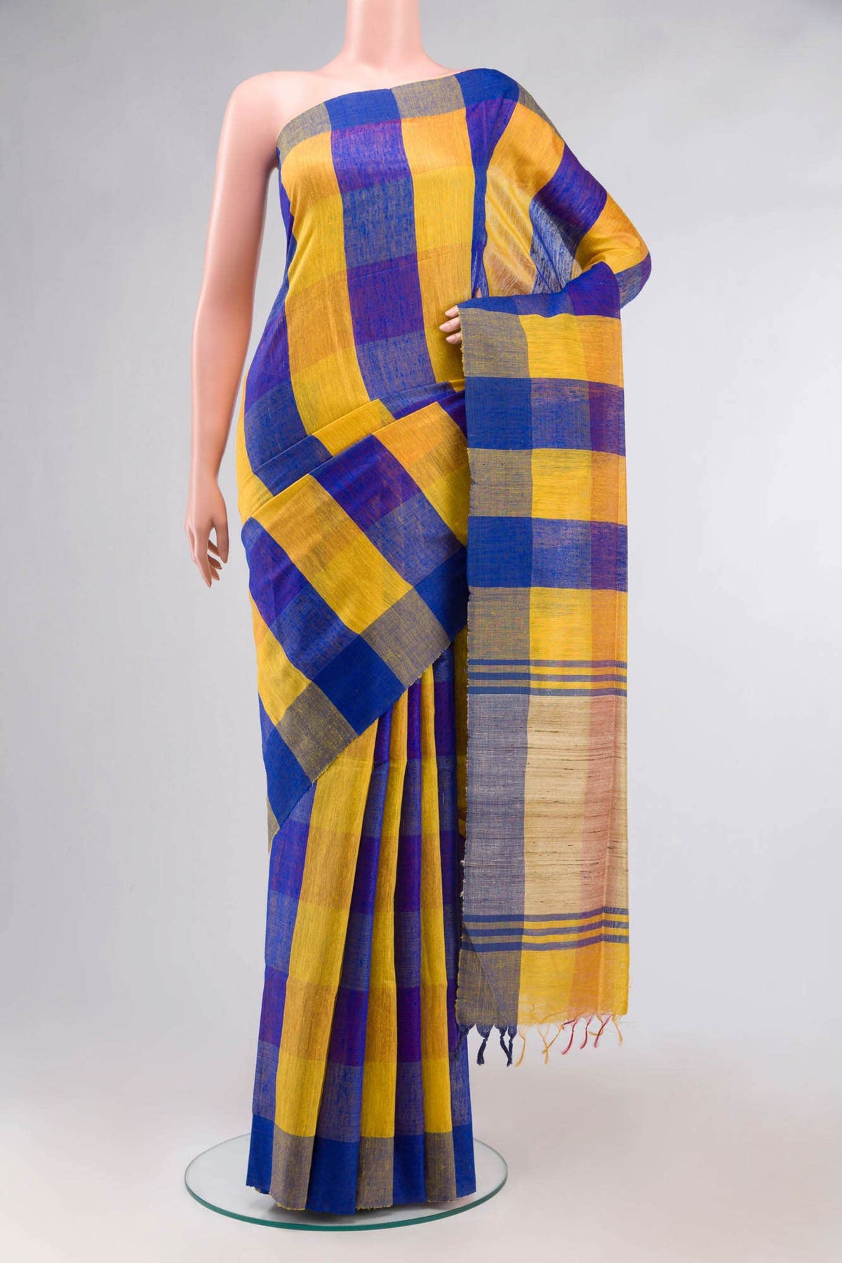 Multi Raw Silk Saree