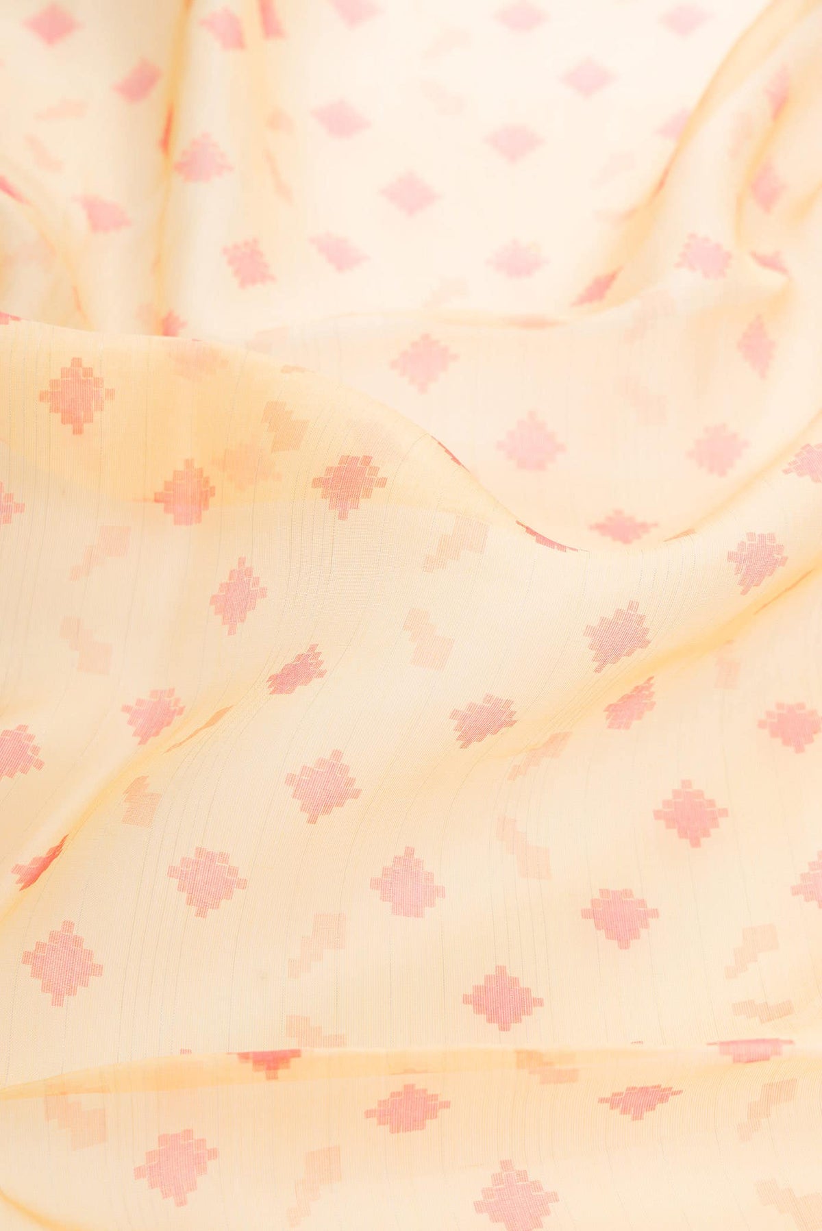 Sandal Organza Silk Saree