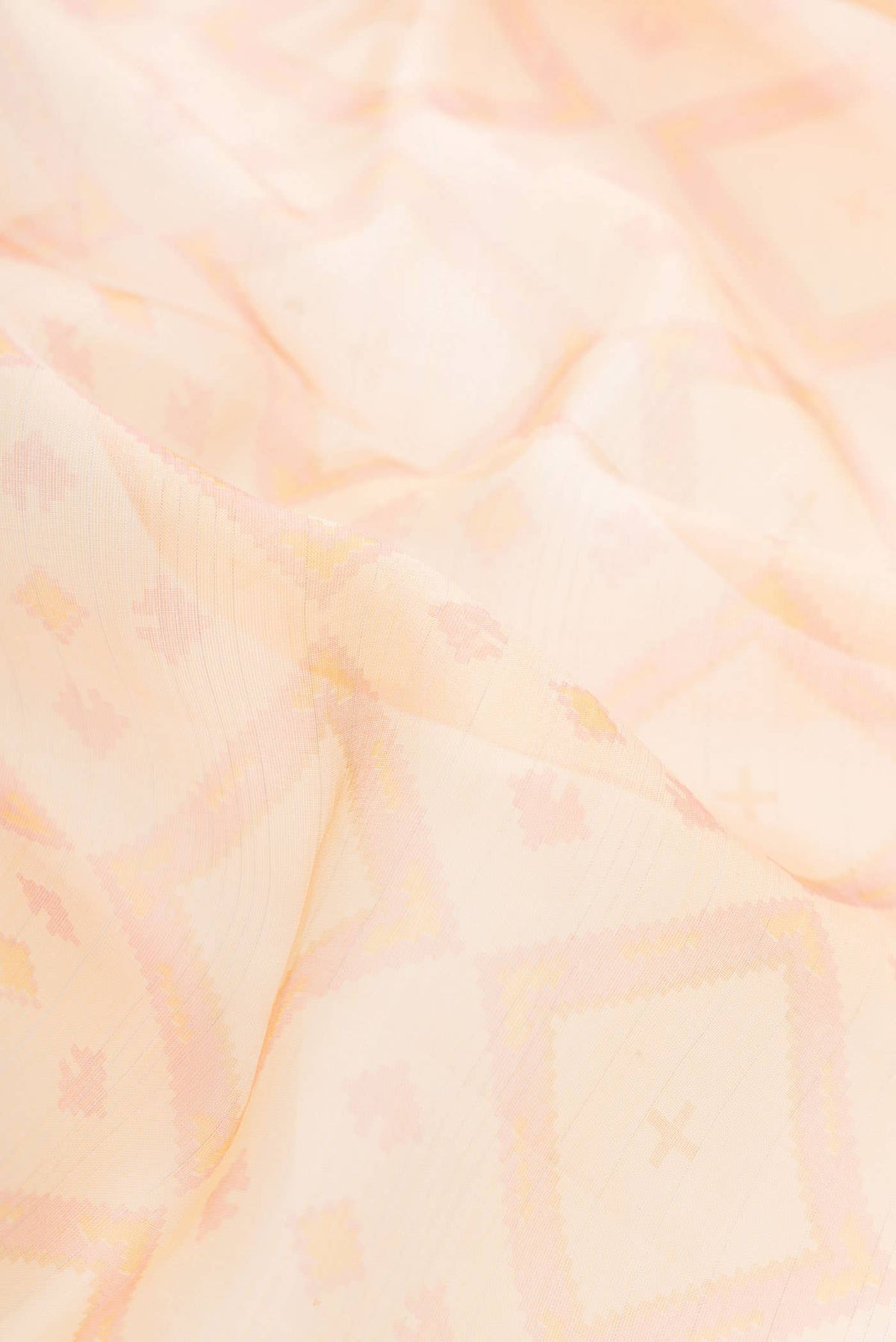 Sandal Organza Silk Saree