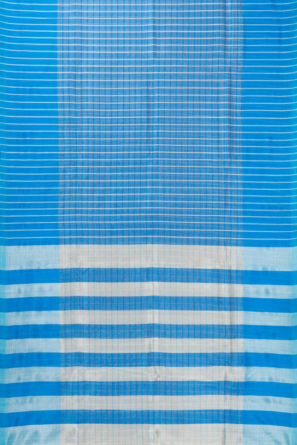 Blue Silk Cotton Saree