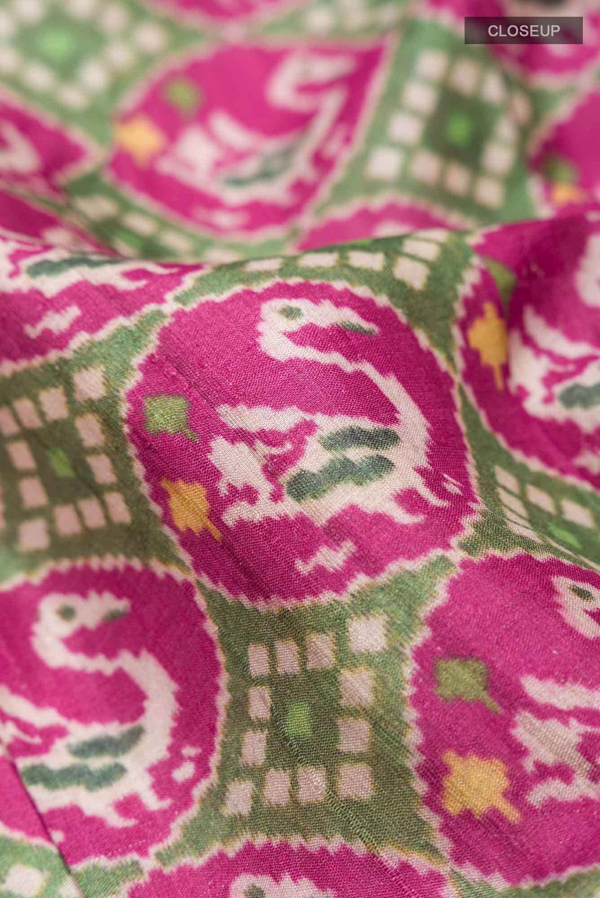 Multi Tussar Silk Saree
