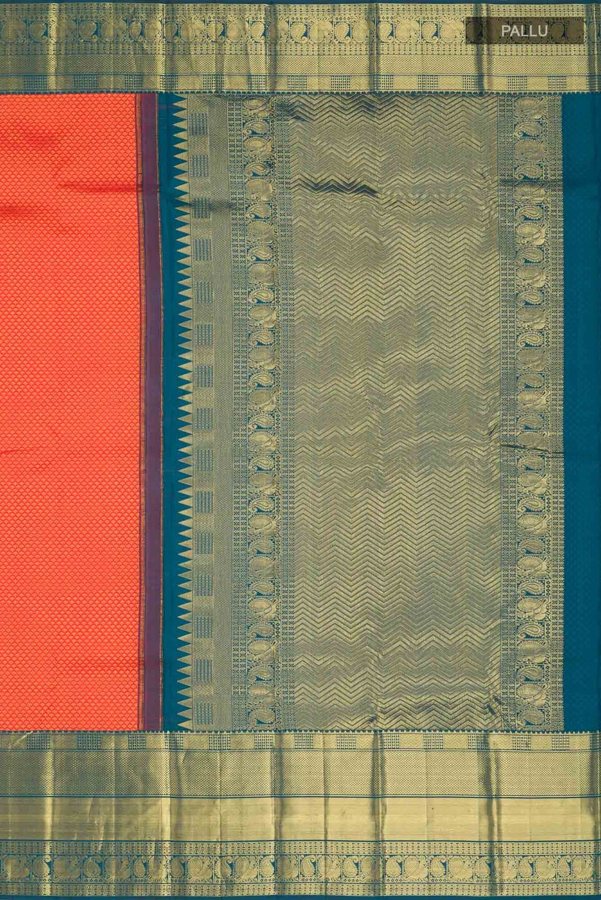 Red Kanchipuram Silk Saree