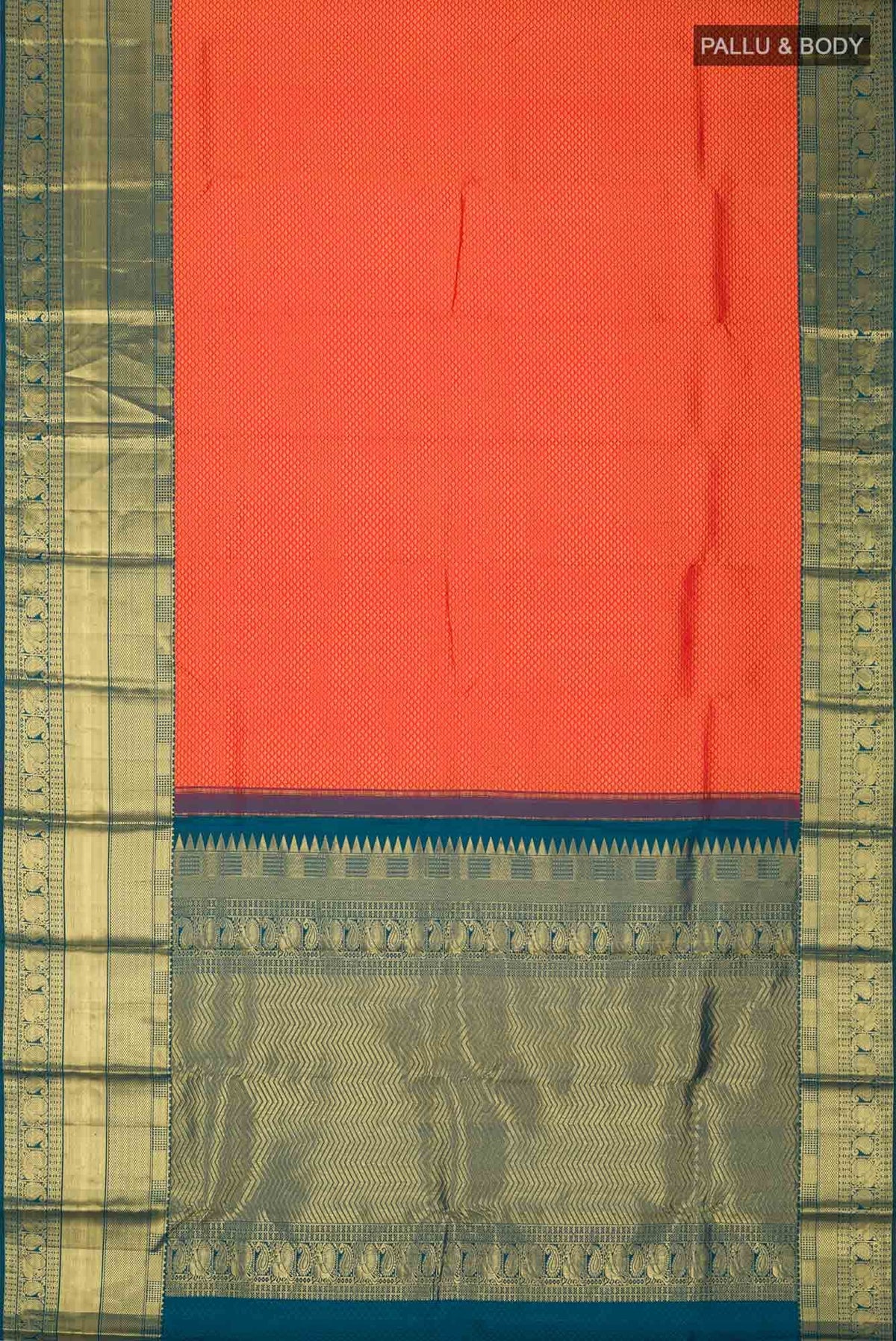 Red Kanchipuram Silk Saree