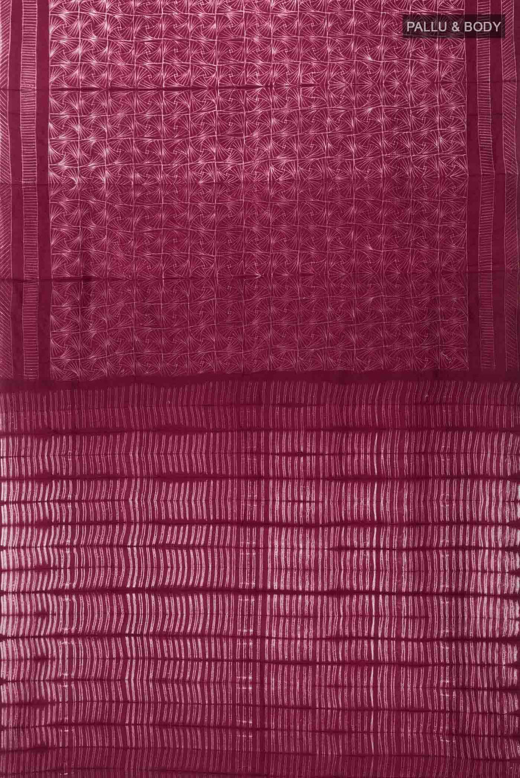Brown Tussar Silk Saree