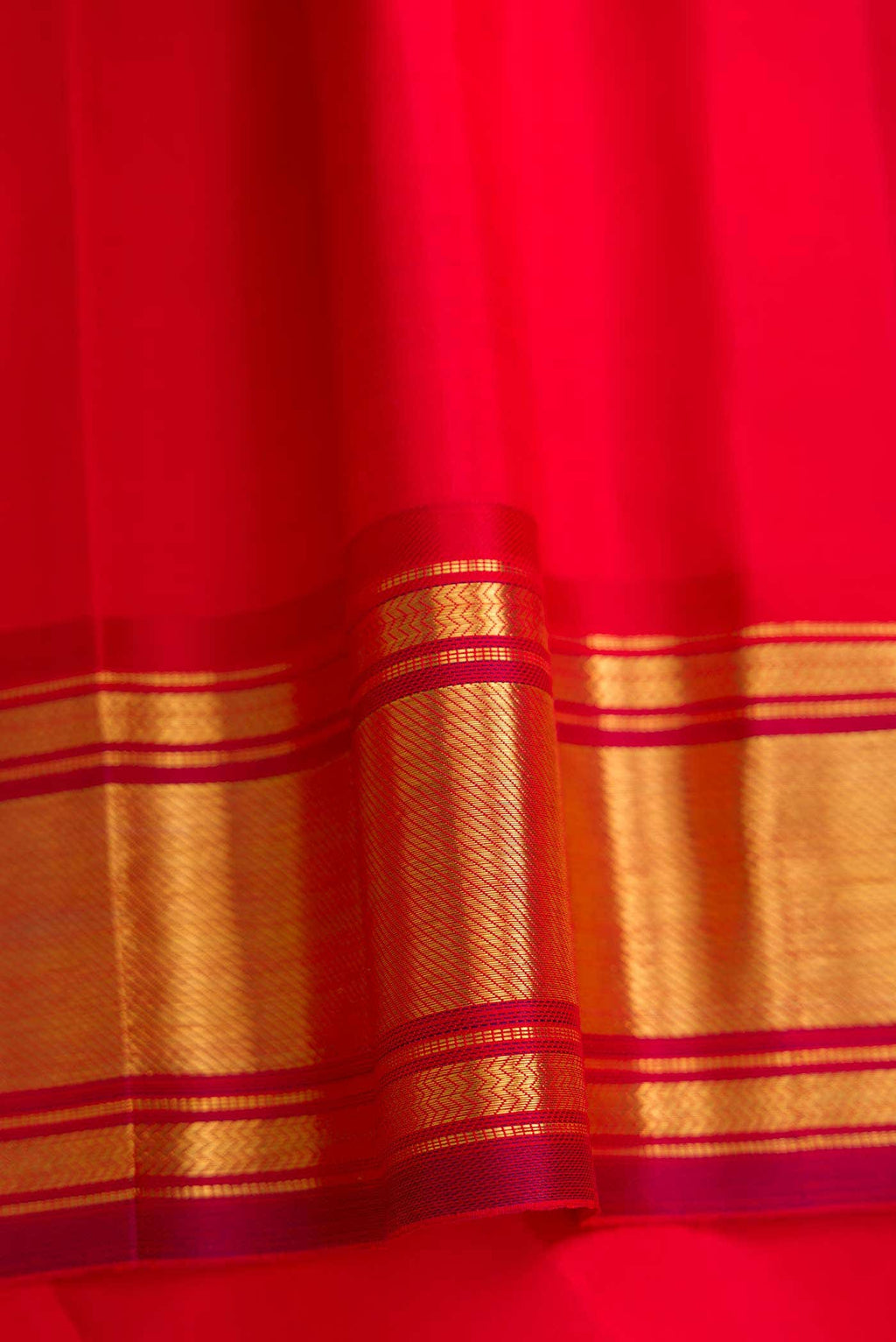 Pure Silk Pure Zari Green Dual Tone Kanjivaram Saree