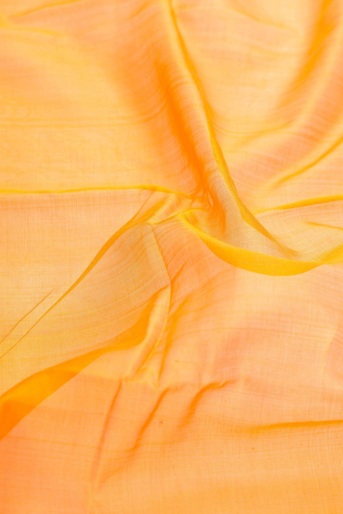 Yellow Silk Cotton Saree