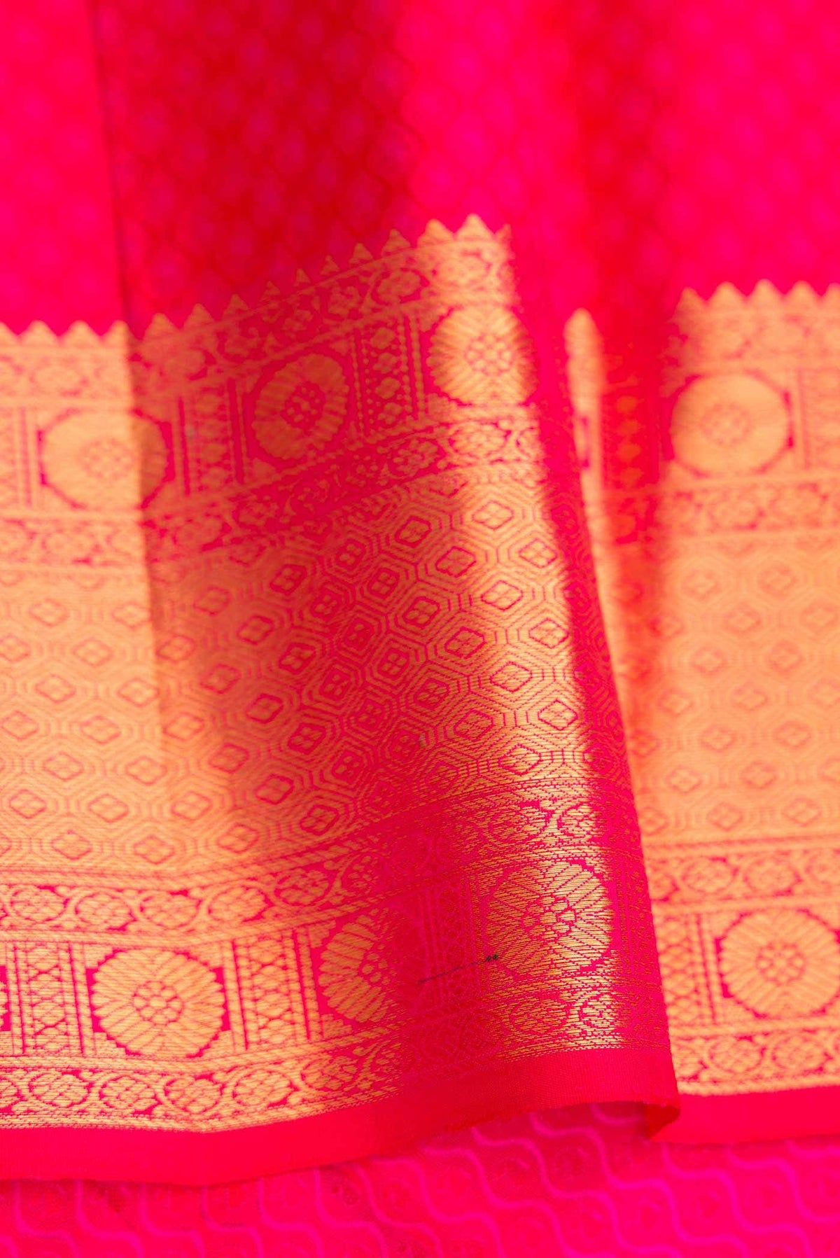 Grey Dual Tone Kanchipuram Silk Saree