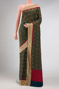 Multicolor Mysore Crepe Saree