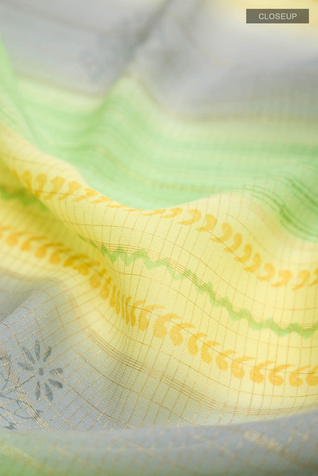Multi Mysore Georgette Saree