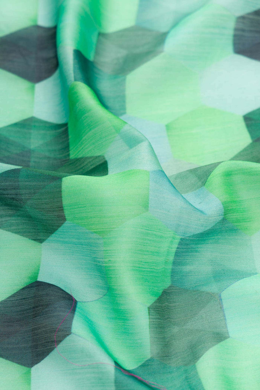 Green Chanderi Silk Saree