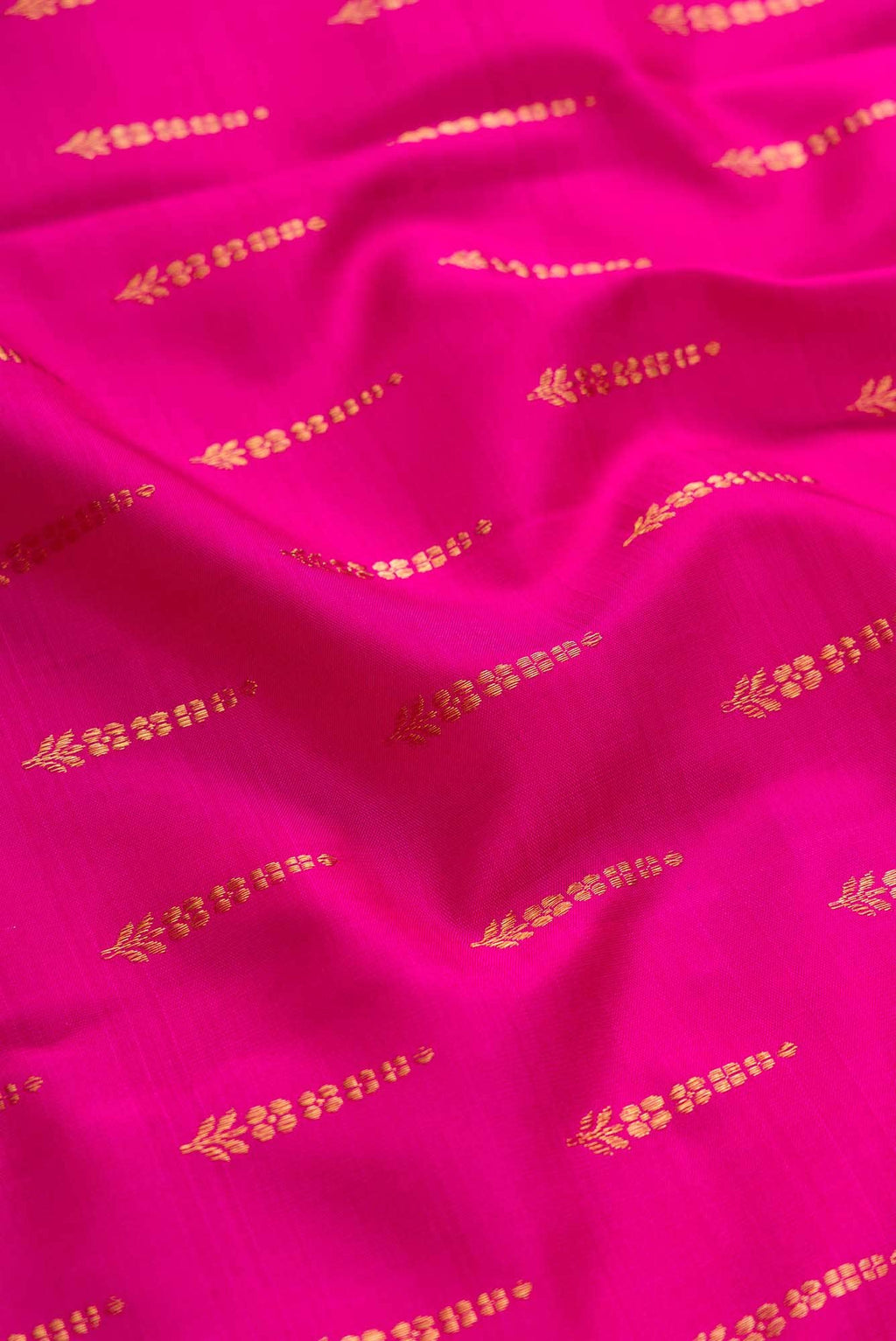 Pink Dual Tone Kanjivaram Silk Saree