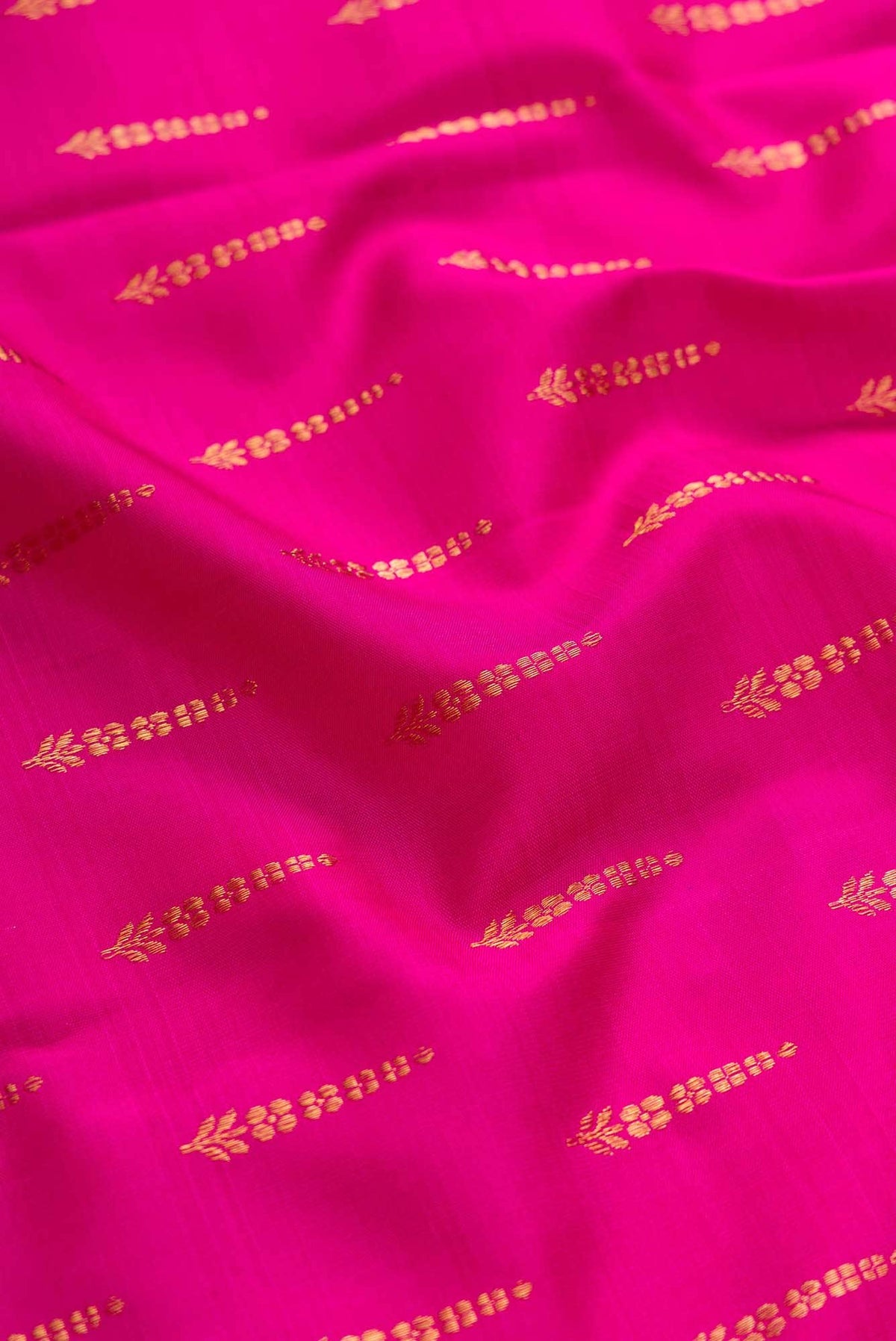 Pink Dual Tone Kanjivaram Silk Saree