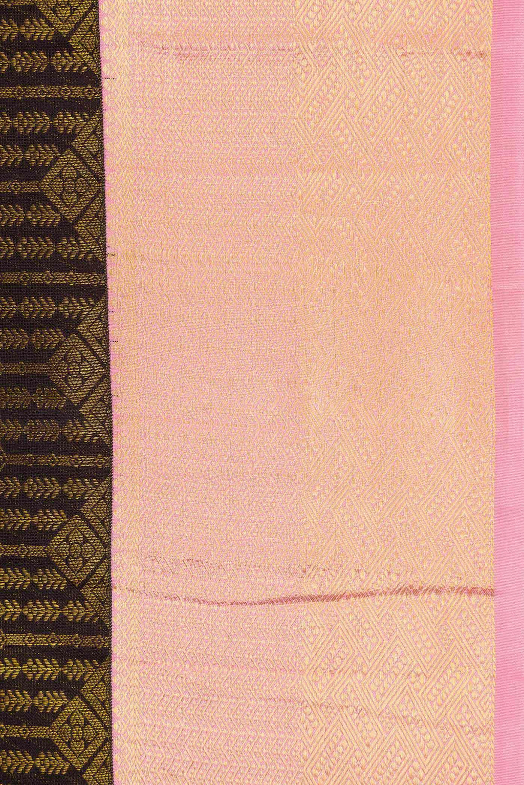 Coffee Brown Dual Tone Kanjivaram Silk Saree