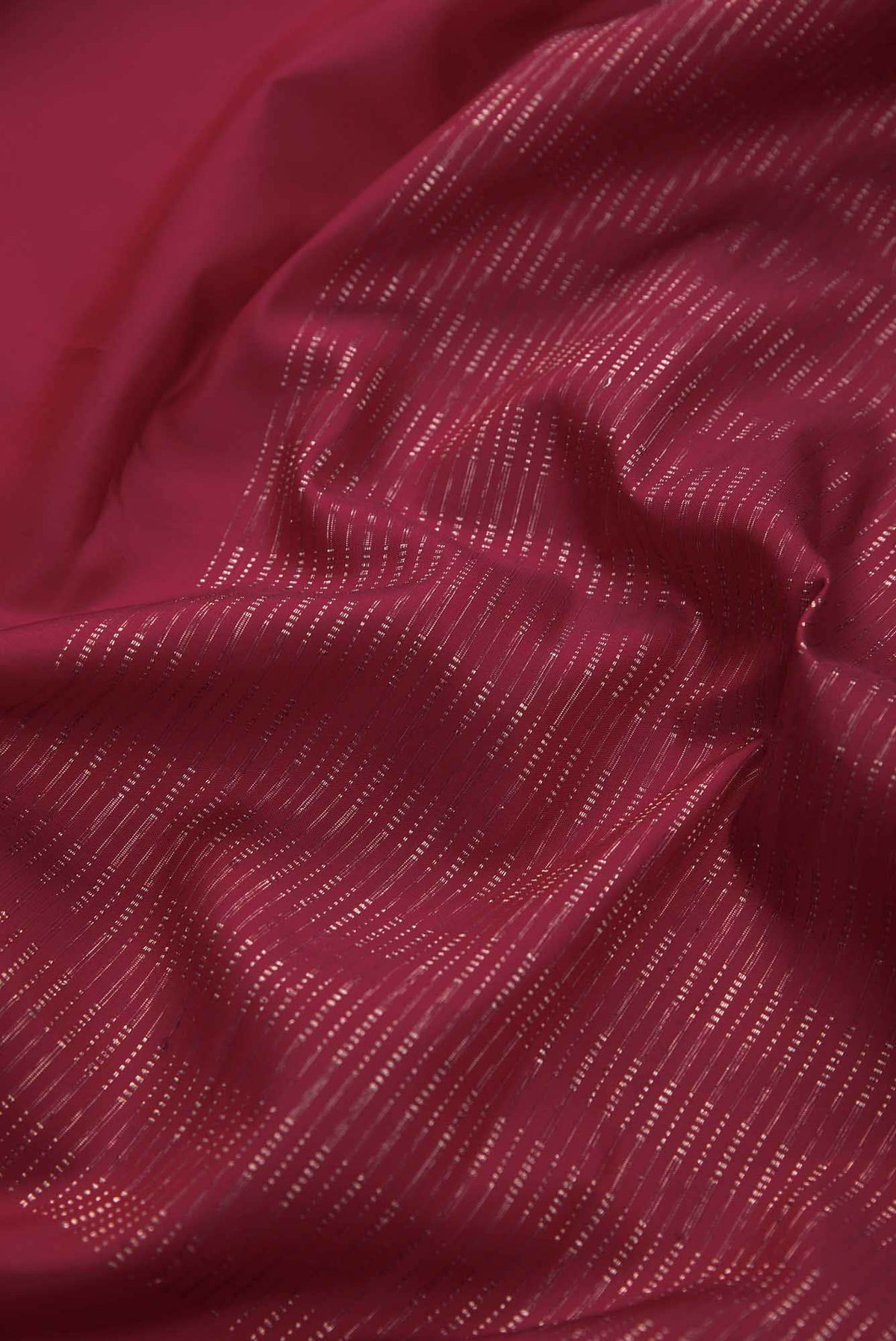 Maroon Dual Tone Kanchipuram Silk Saree
