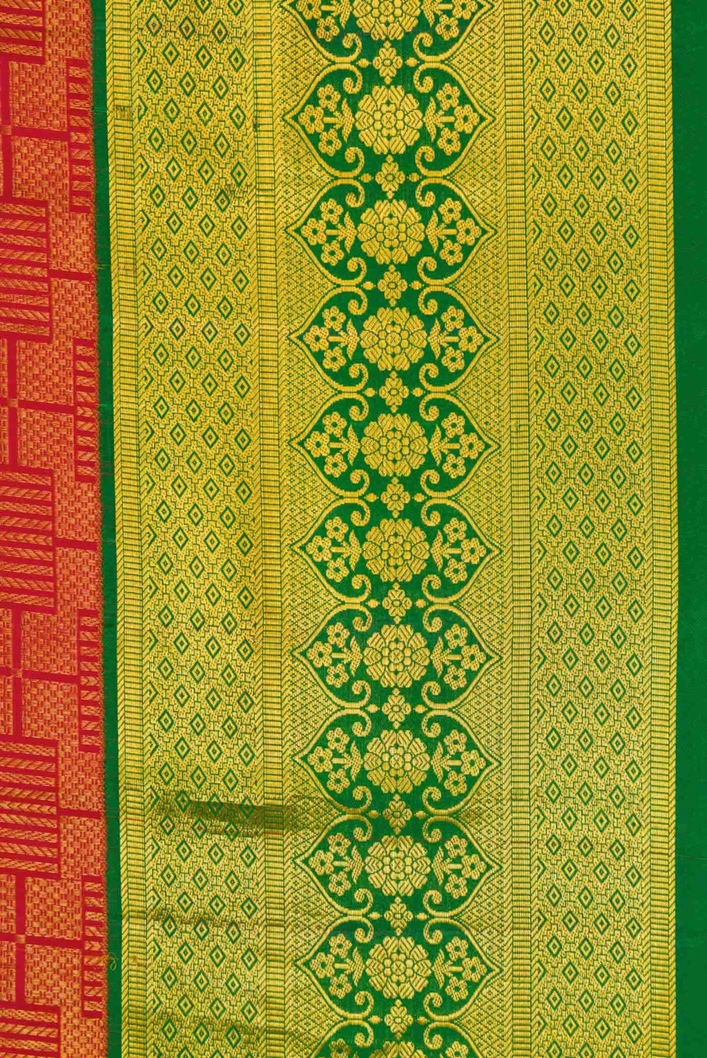 Red Kanjivaram Silk Saree