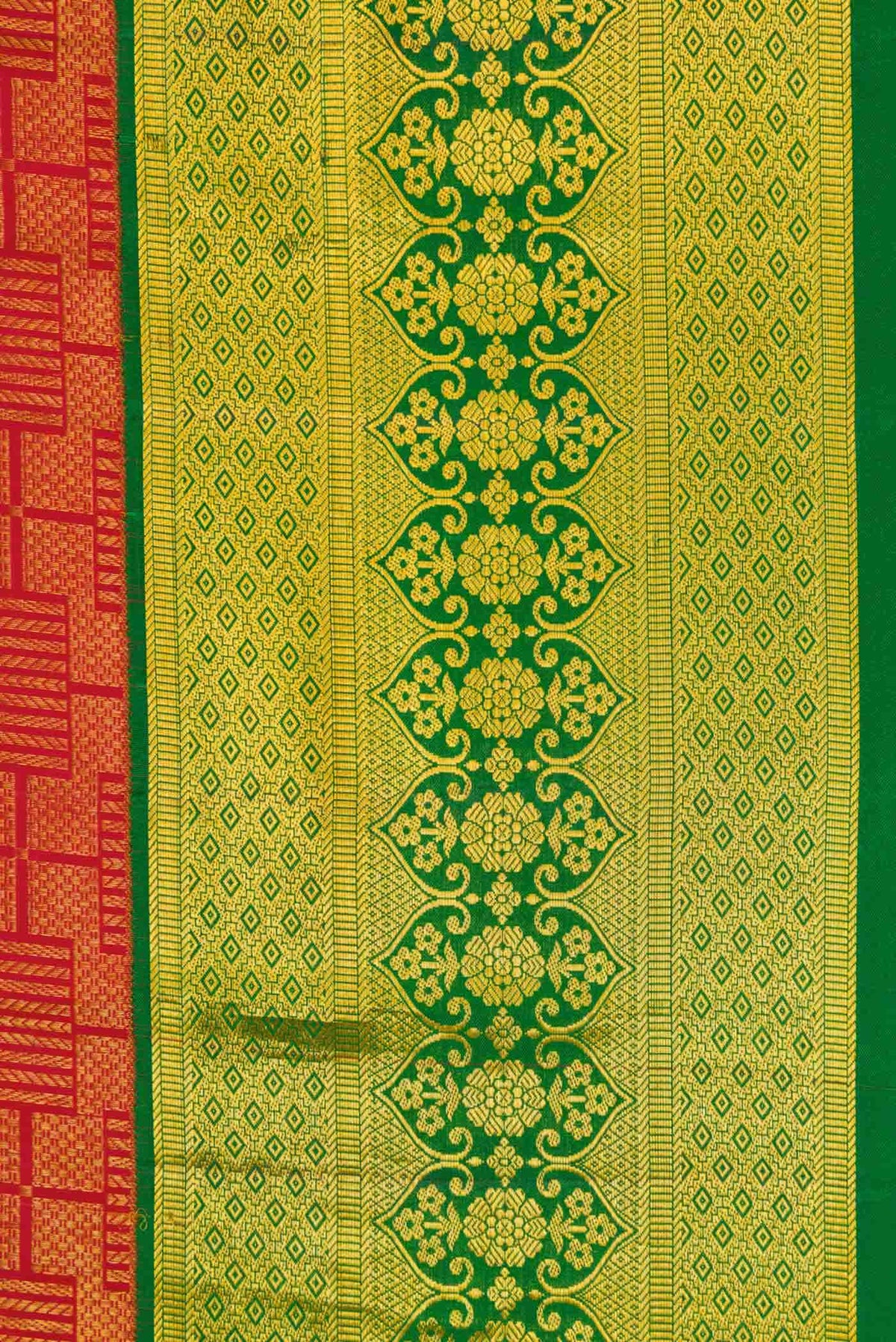 Red Kanjivaram Silk Saree