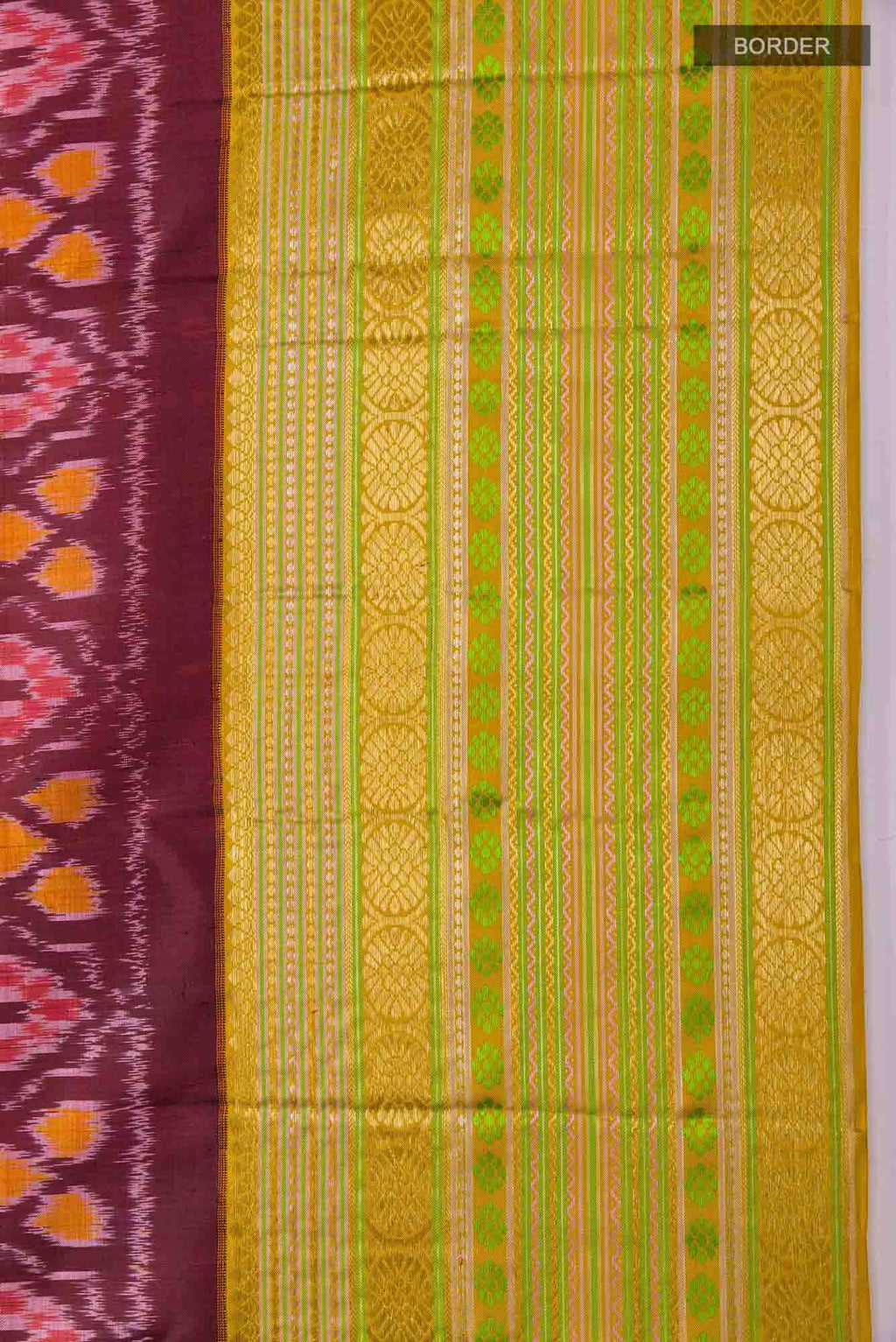 Pure Silk Pure Zari Coffee Brown Kanjivaram Saree