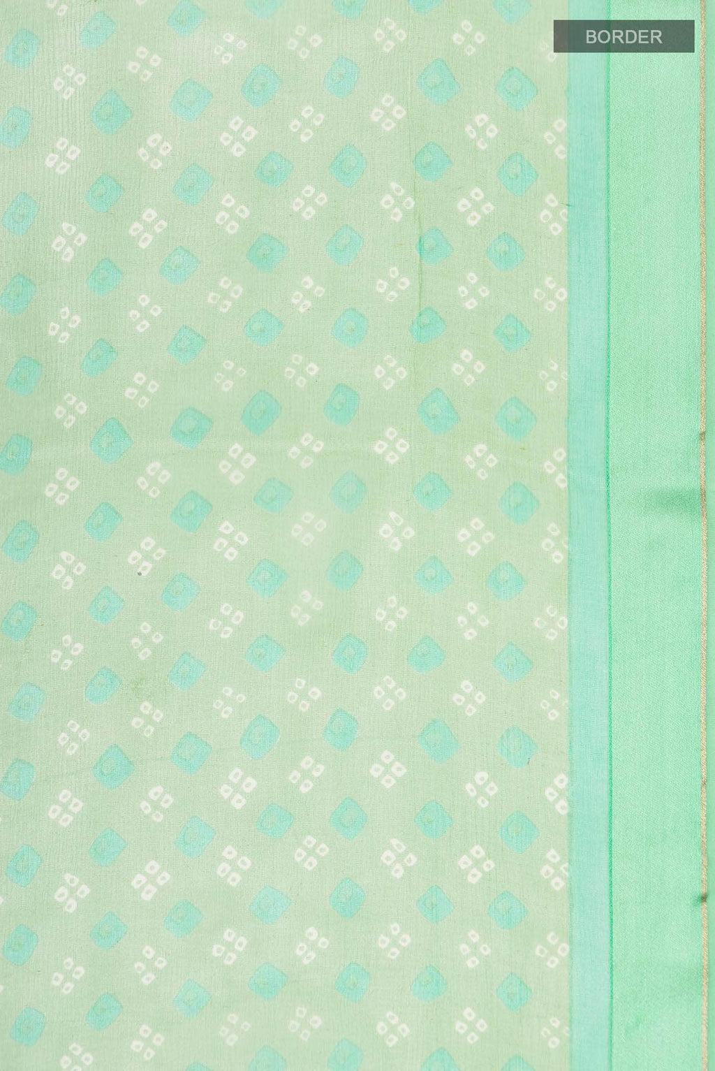 Green Mysore Chiffon Saree