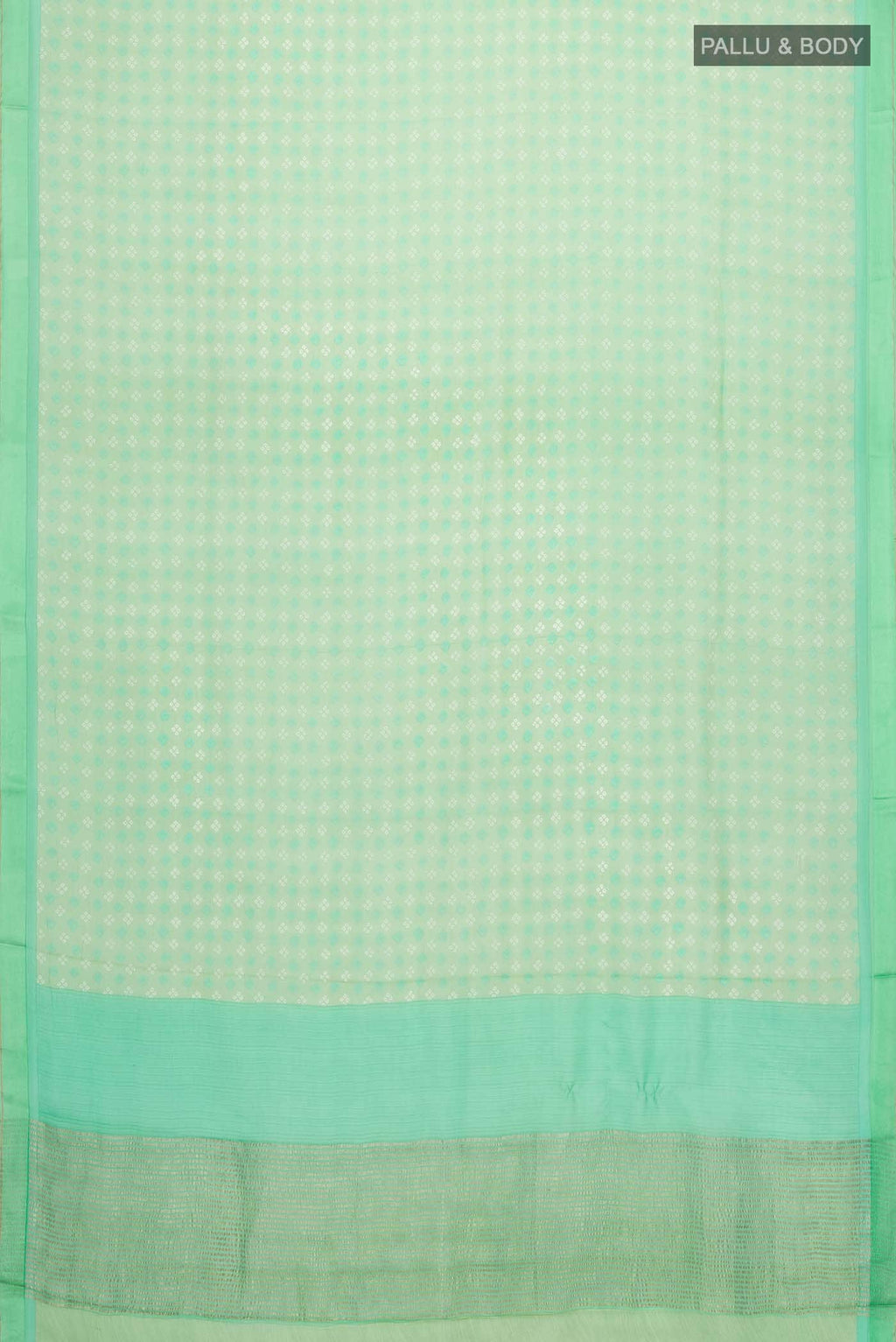 Green Mysore Chiffon Saree
