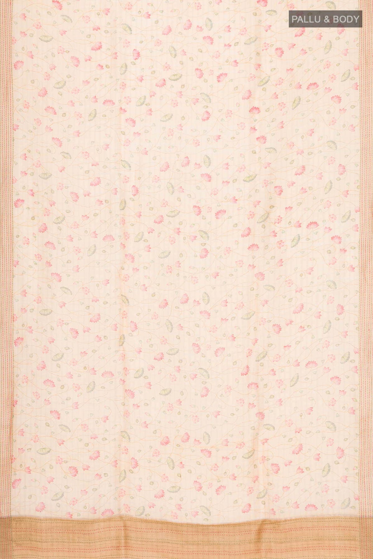 Sandal Linen Saree