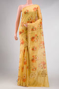 Sandal Tussar Silk Saree