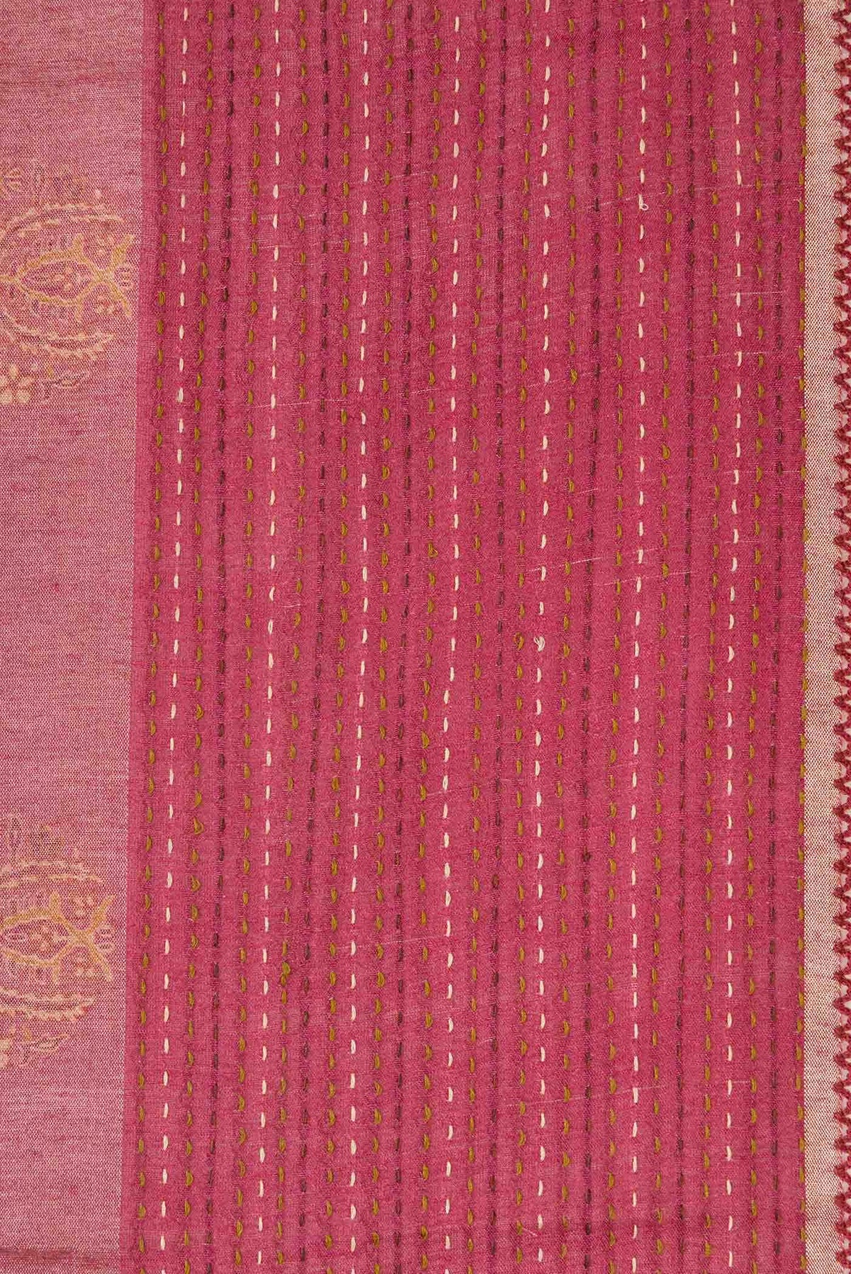 Mauve Tussar Silk Saree