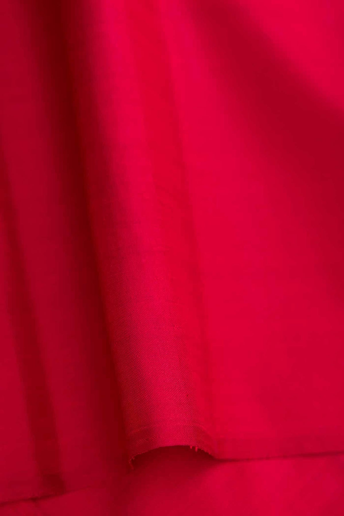 Pure Silk Pure Zari Red Dual Tone Kanjivaram Saree