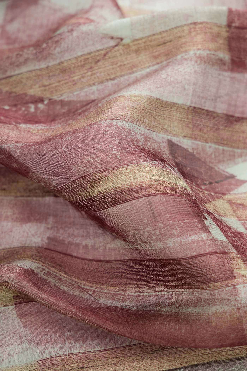 Coffee Brown Tussar Silk Saree