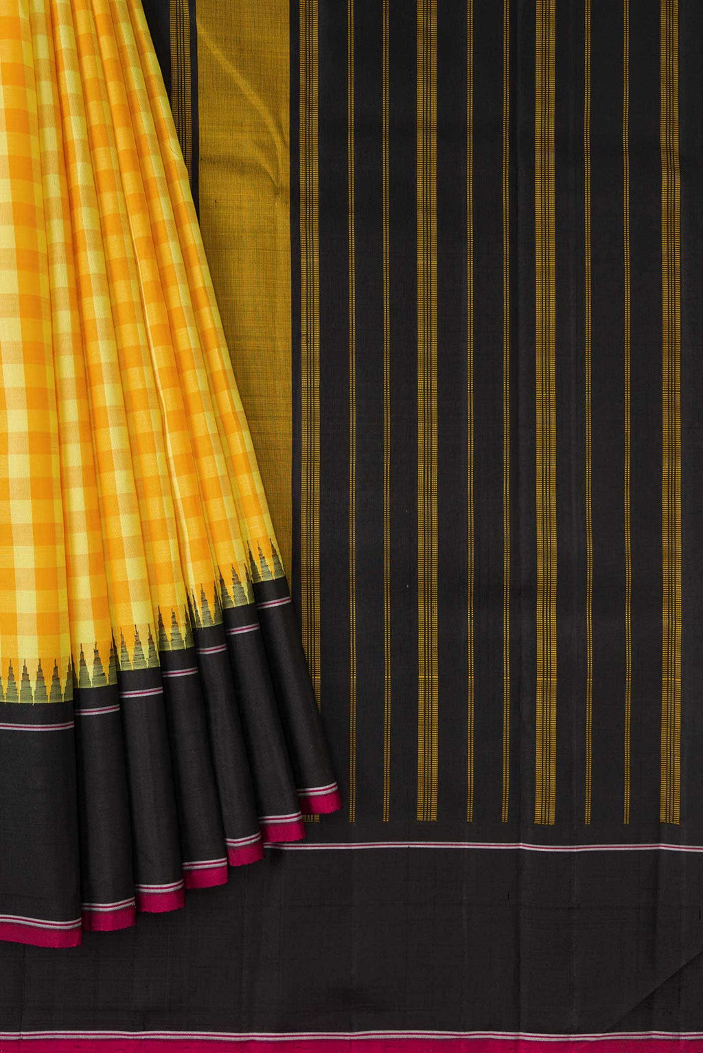 Multi Kanchipuram Silk Saree