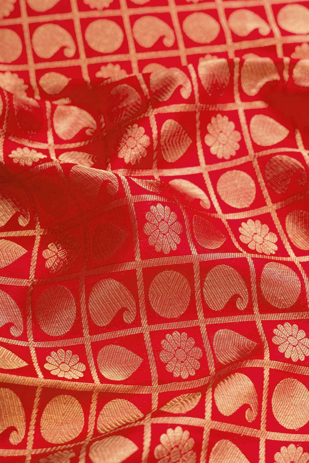 Red Kanchipuram Silk Saree