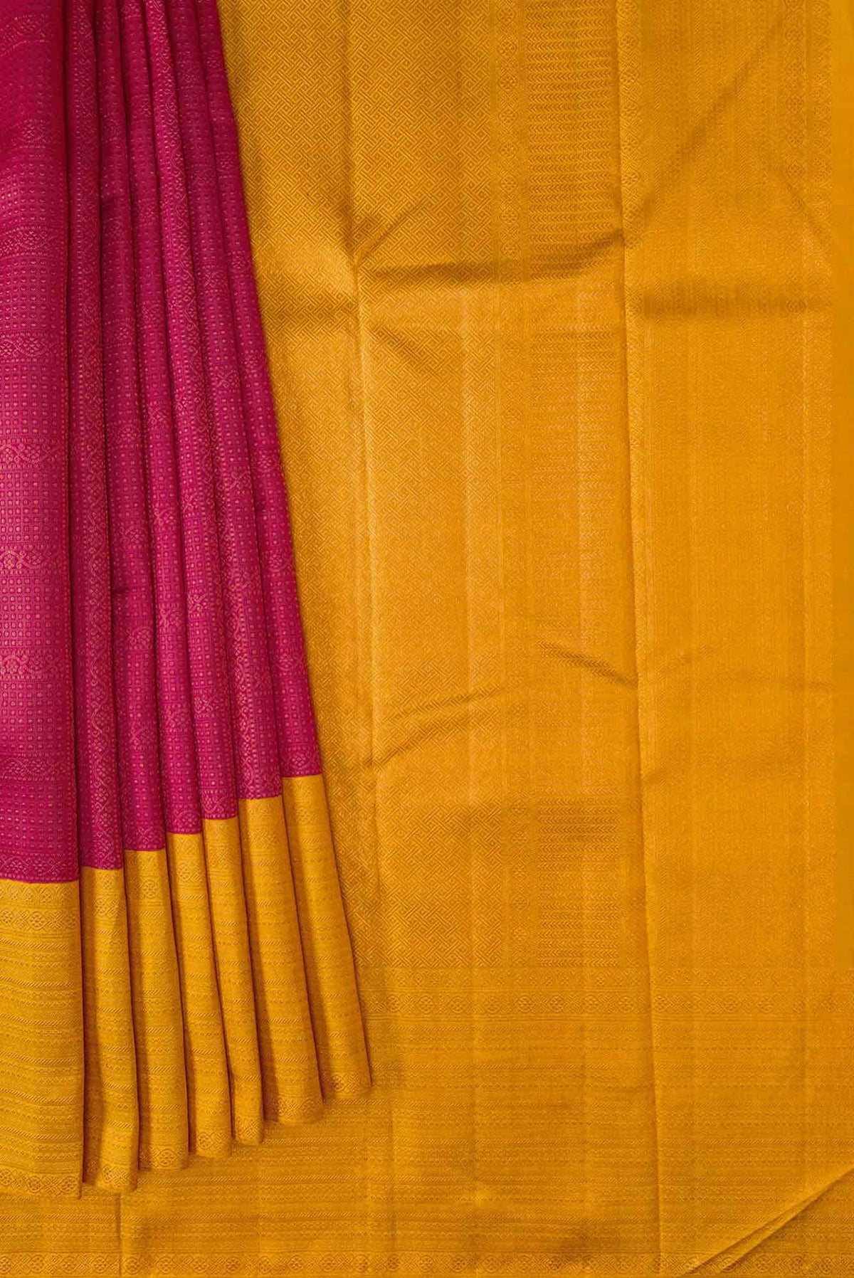 Maroon Dual Tone Kanchipuram Silk Saree
