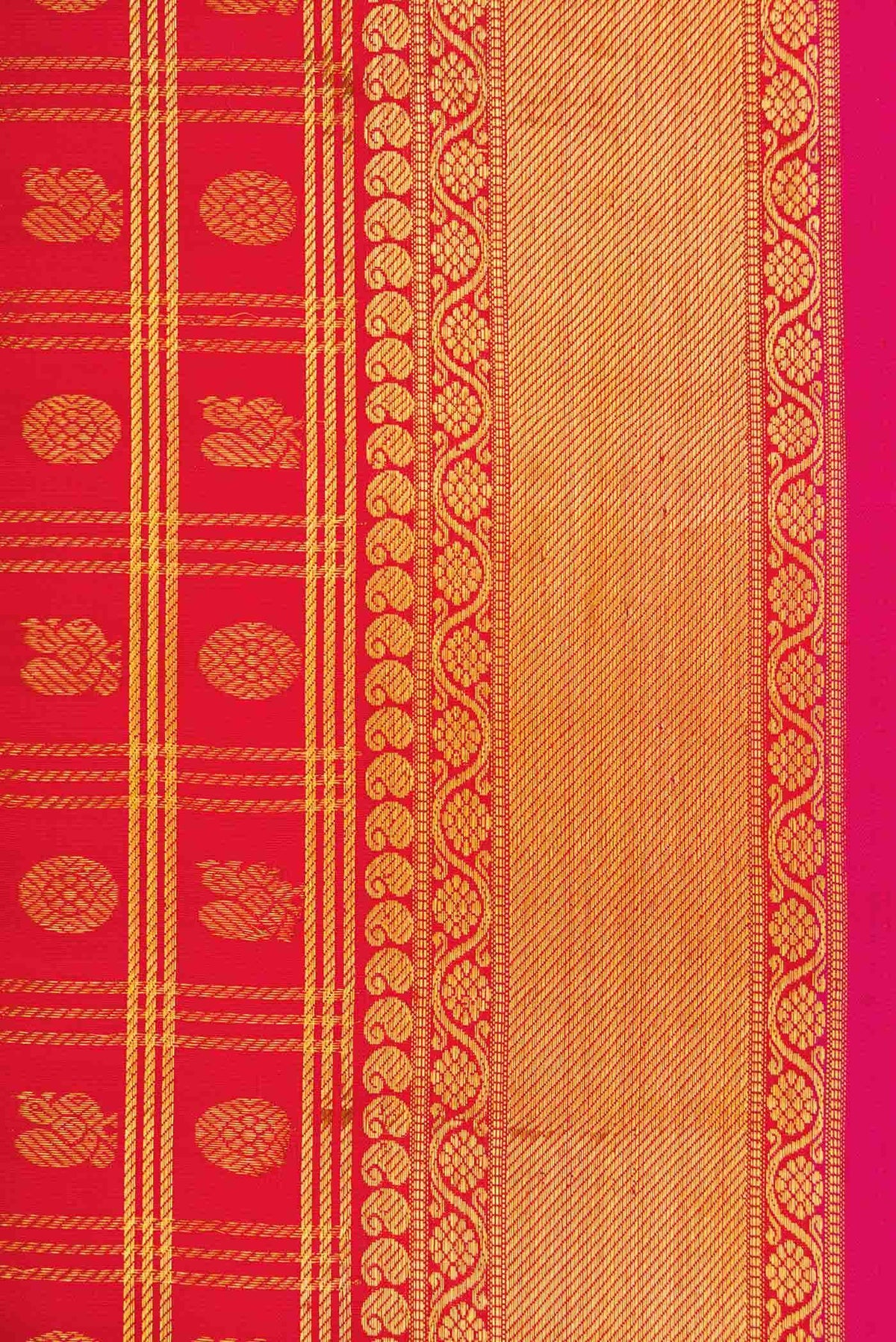 Red Kanjivaram Silk Saree