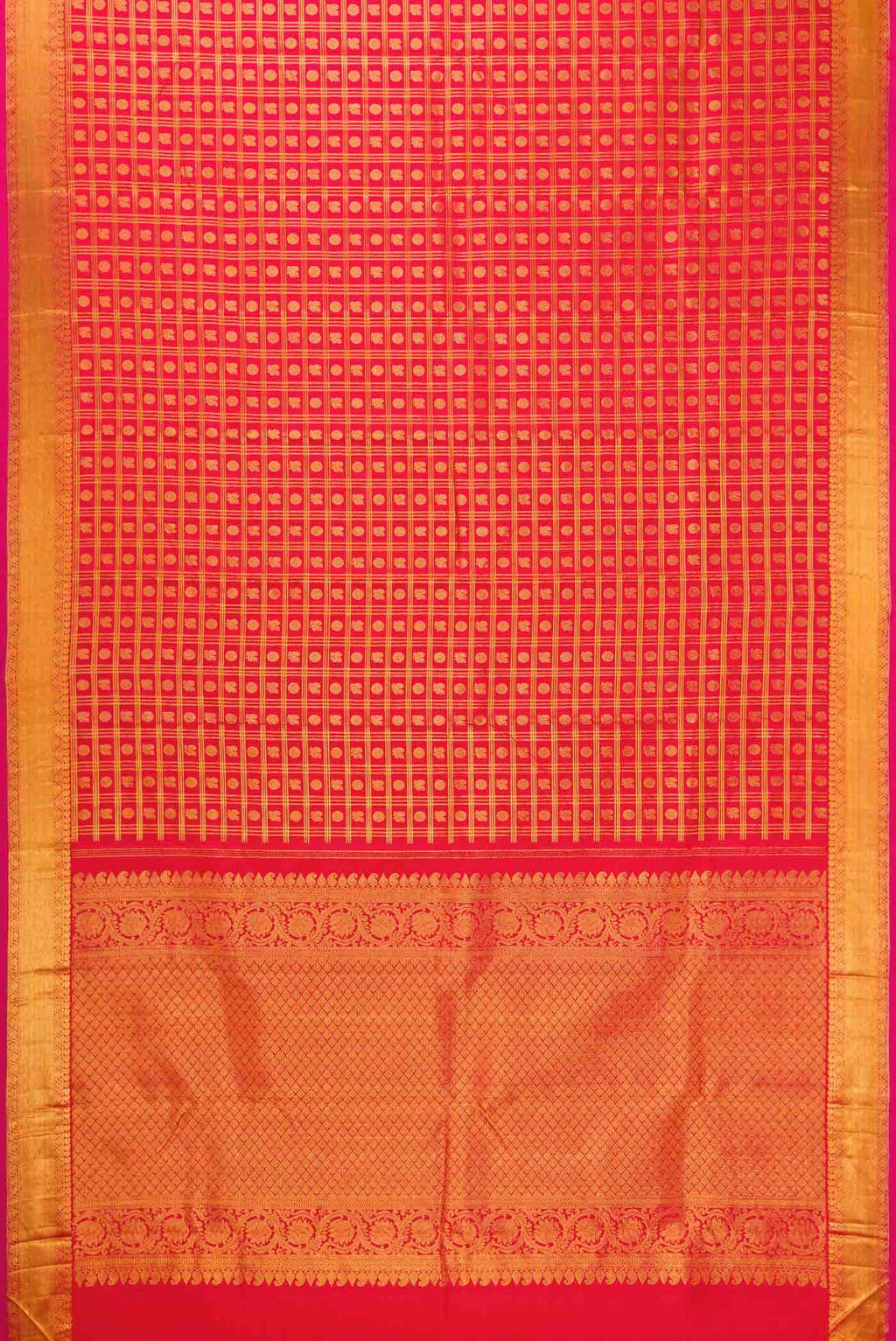 Red Kanjivaram Silk Saree