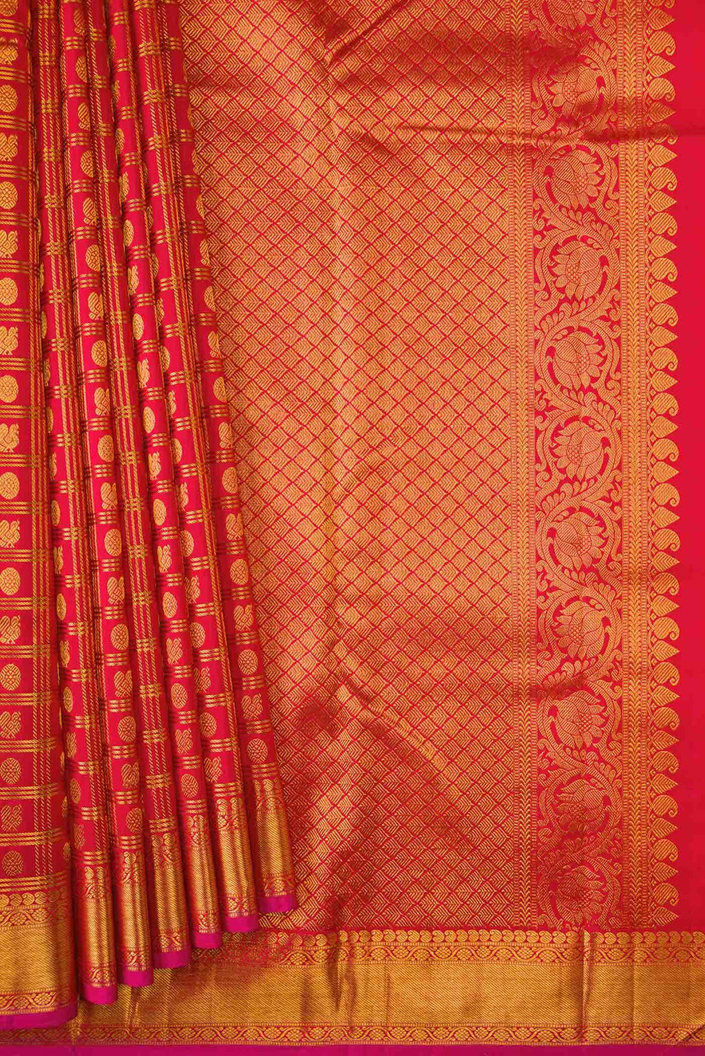Red Kanjivaram Silk Saree