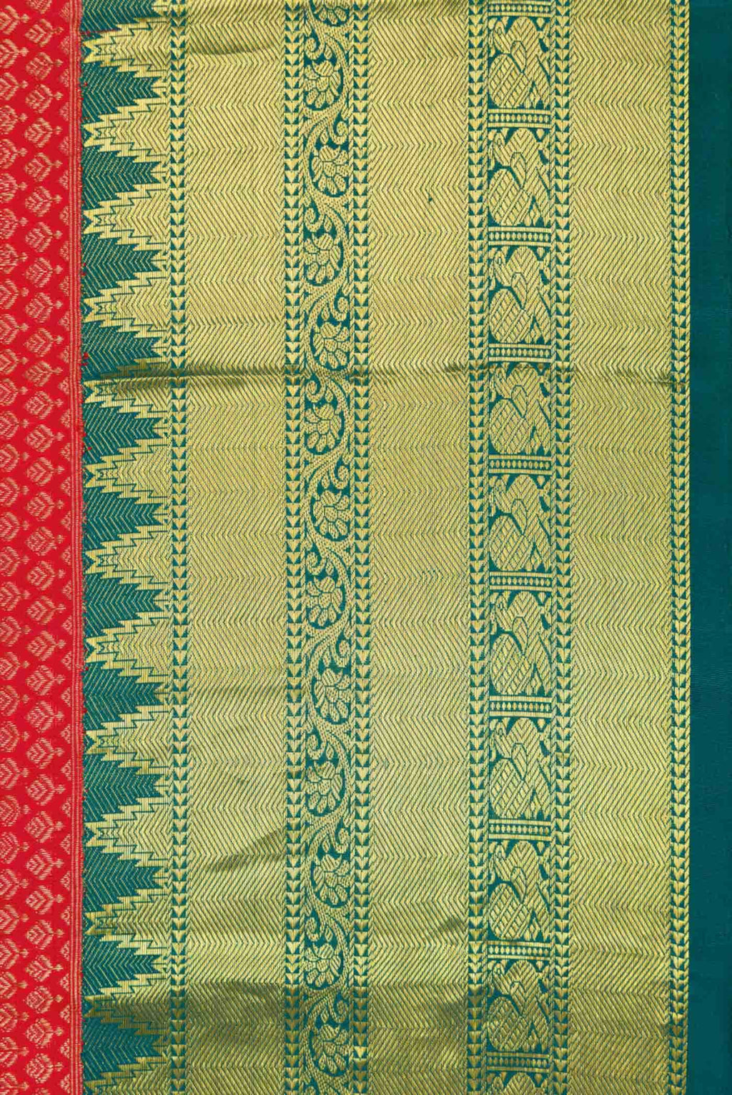 Red Kanchipuram Silk Saree
