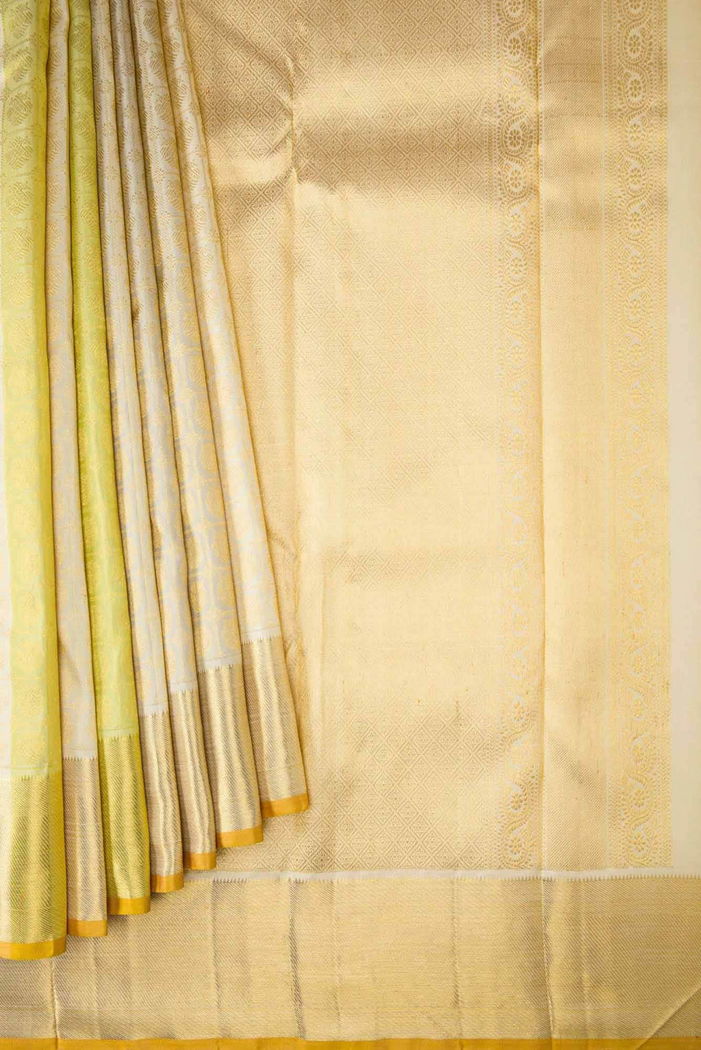 Pure Silk Pure Zari Multi Color Kanjivaram Saree