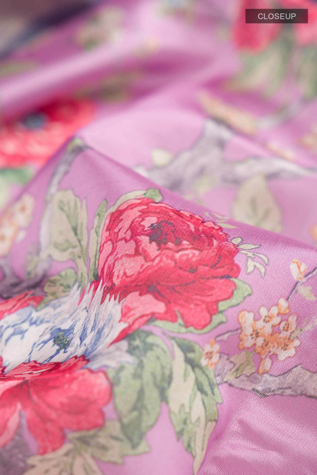 Lavender Banarasi Raw Silk Saree
